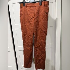 H&M Men's Rust Brown Chinos - Straight Fit